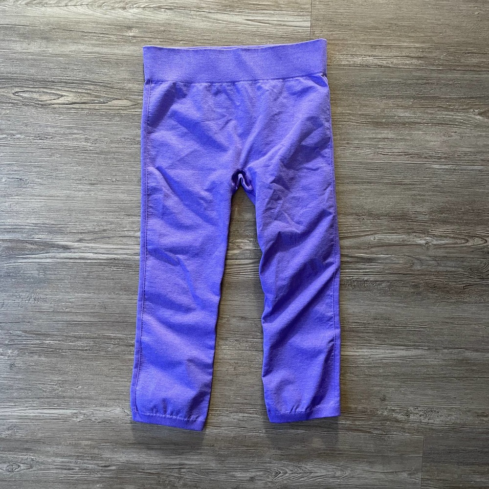 Ivivva by Lululemon Seamless Cropped Leggings